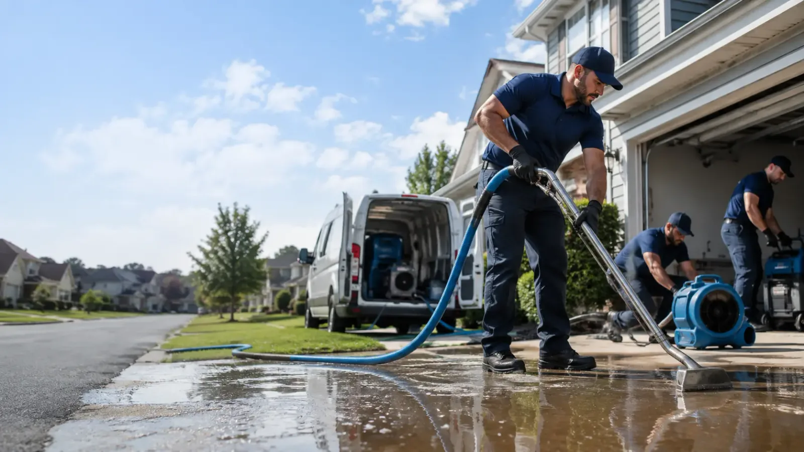 Flood Damage Restoration in Crucible, PA